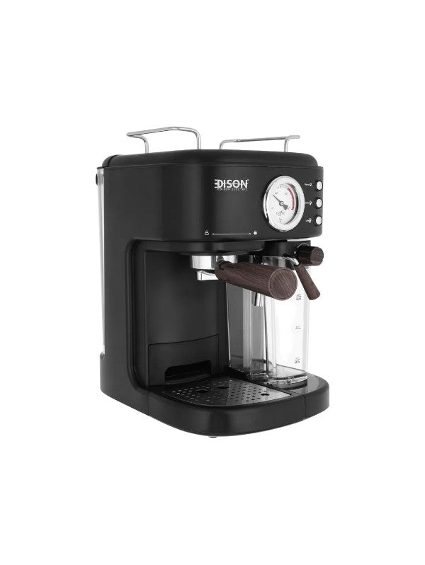 Edison CM5411A-GS Coffee Machine, 1050-1250 Watt, 1.5 Liter - Black Main Image