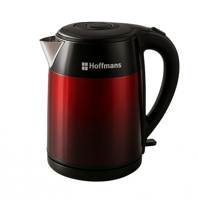 Hoffmans Electronics Electric Kettle 4L – HM-2552 Red/Black Hover Image