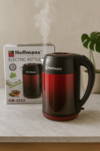 غلاية كهربائية من هوفمانز إلكترونيكس، سعة 4 لتر، HM-2552، أحمر/أسود