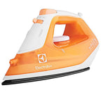 Steam Iron 1600W With Powerful Steam Shot, Non-Stick Sole Plate, Anti Calc Drip Self Clean And Auto Shutoff, Automatic Steam Adjustment, Safe Touch Indicator, Light Weight-Easy To Use 0.25 L 1600 W ESI4007 Orange