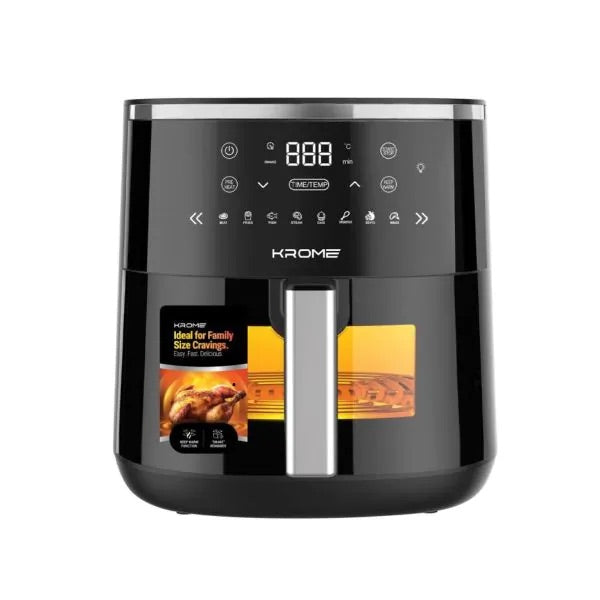 KROME Air Fryer 4.2 L 1500W – KRAF42DD – Black