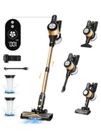 AA40 Cordless Vacuum Cleaner, 25Kpa Powerful Suction Stick Vacuum Gold