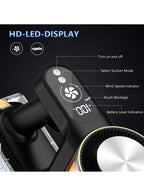 AA40 Cordless Vacuum Cleaner, 25Kpa Powerful Suction Stick Vacuum Gold