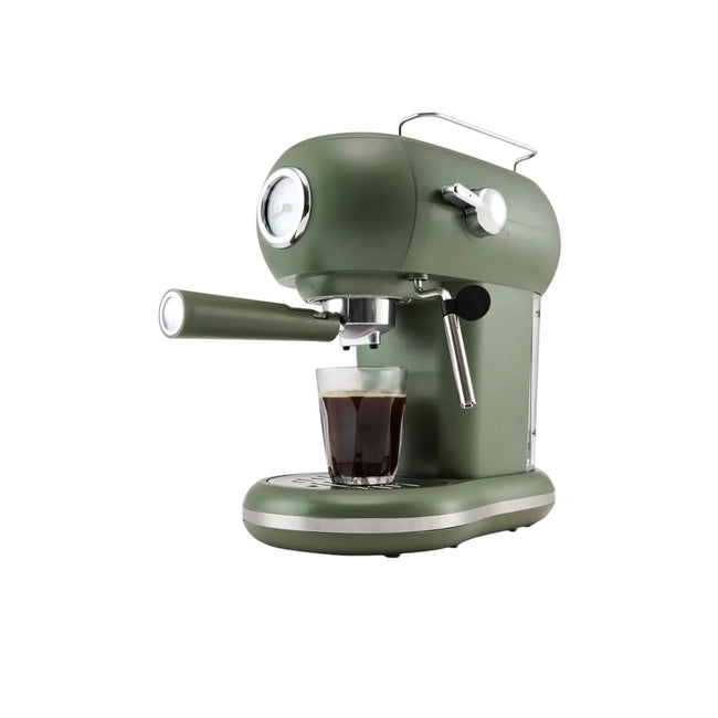 Edison CM5428A-CB/DGN Espresso Machine, 1.2L, 1100W - Green Main Image