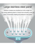 مكواة بخار للملابس، مكواة بخار عمودية للملابس بقوة 2000 واط، مكواة بخار قائمة للملابس HD-688، لون أزرق 