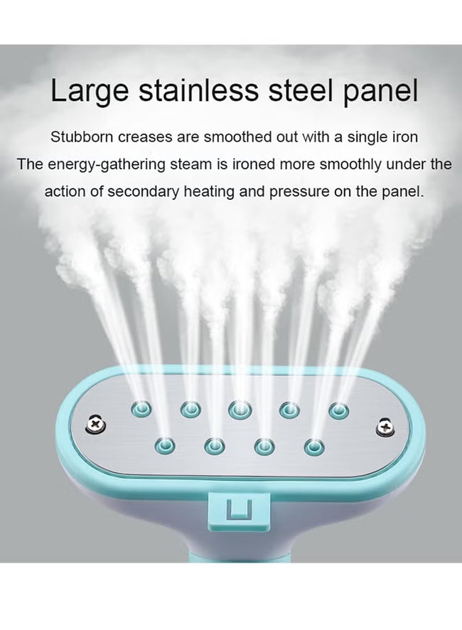مكواة بخار للملابس، مكواة بخار عمودية للملابس بقوة 2000 واط، مكواة بخار قائمة للملابس HD-688، لون أزرق  Main Image